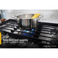 Whirlpool WCGK5030PV 30-Inch Gas Cooktop With Ez-2-Lift™ Hinged Cast-Iron Grates