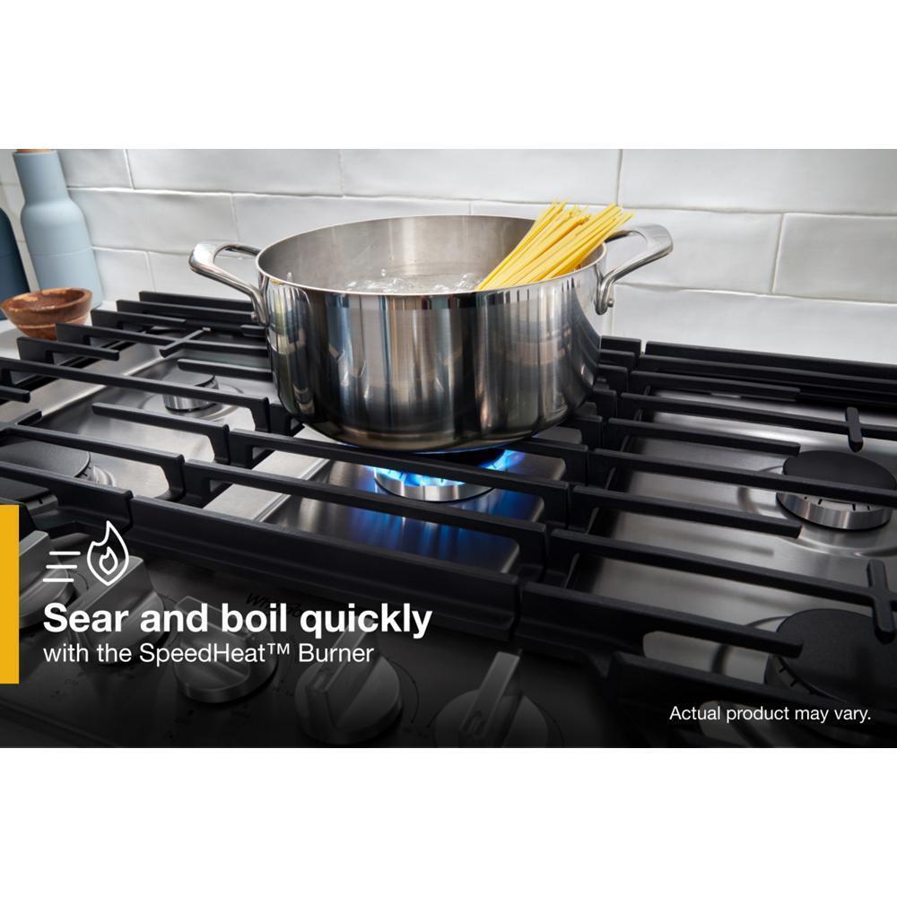 Whirlpool WCGK3030PW 30-Inch Gas Cooktop With Speedheat&#8482; Burners