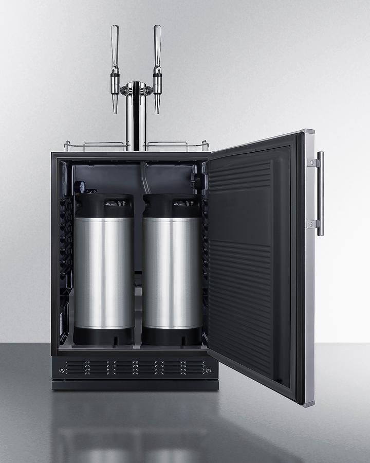 Summit SBC7BRSNCF2 24" Wide Nitro Coffee Kegerator