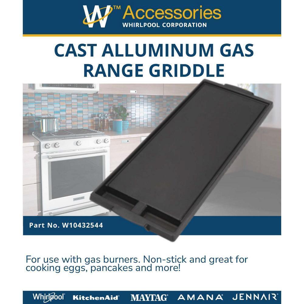 Jennair W10432544 Cast Alluminum Gas Range Griddle