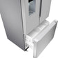 Bosch B36FD10ENS 100 Series French Door Bottom Mount Refrigerator 36