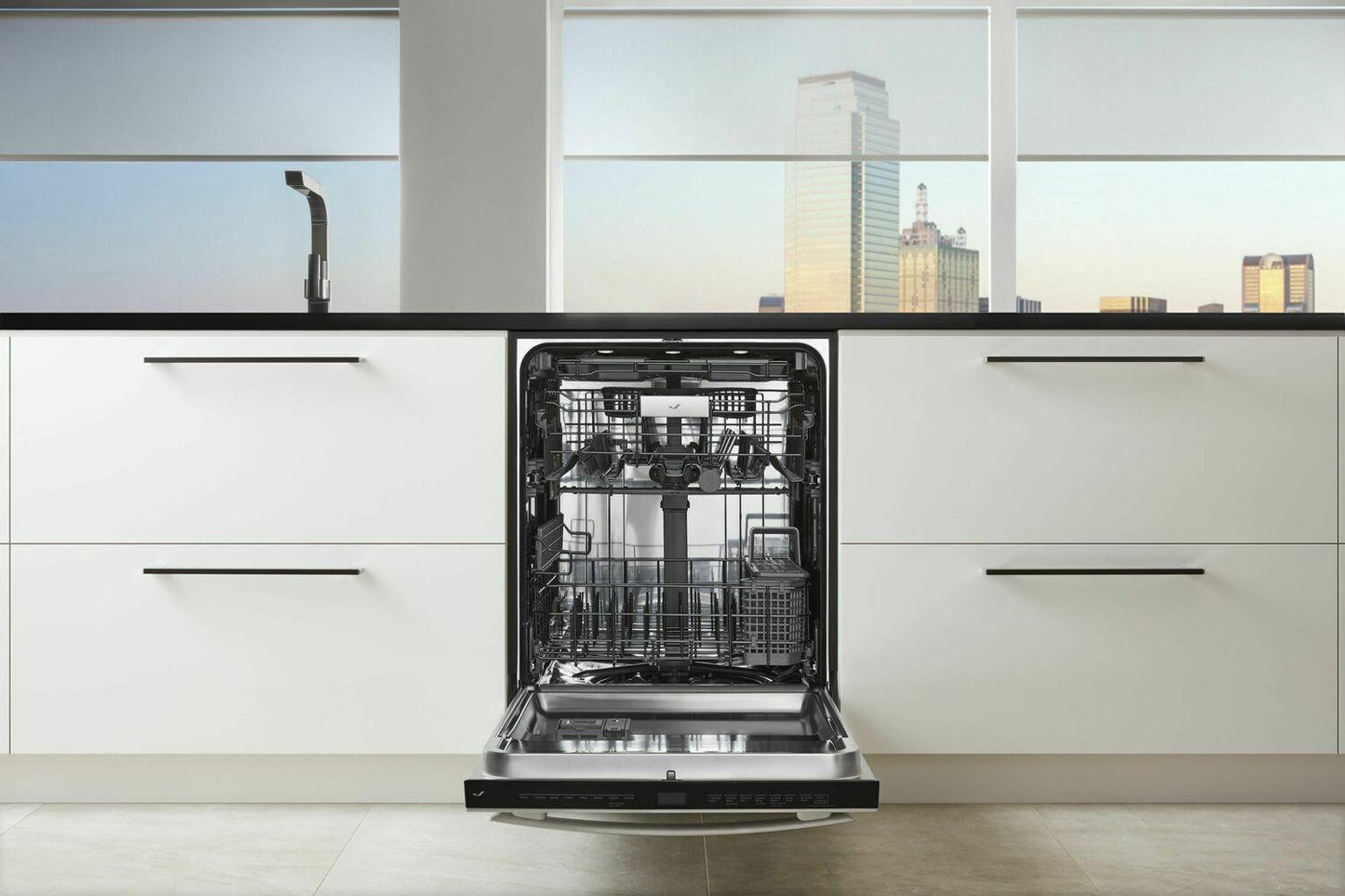 Jennair JDTSS246GS Euro-Style 24 Built-In Trifecta&#8482; Dishwasher, 38Dba - Stainless Steel