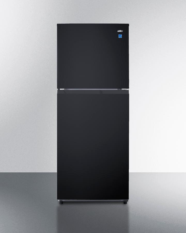 Summit FF1087BIM 24" Wide Top Mount Refrigerator-Freezer With Icemaker