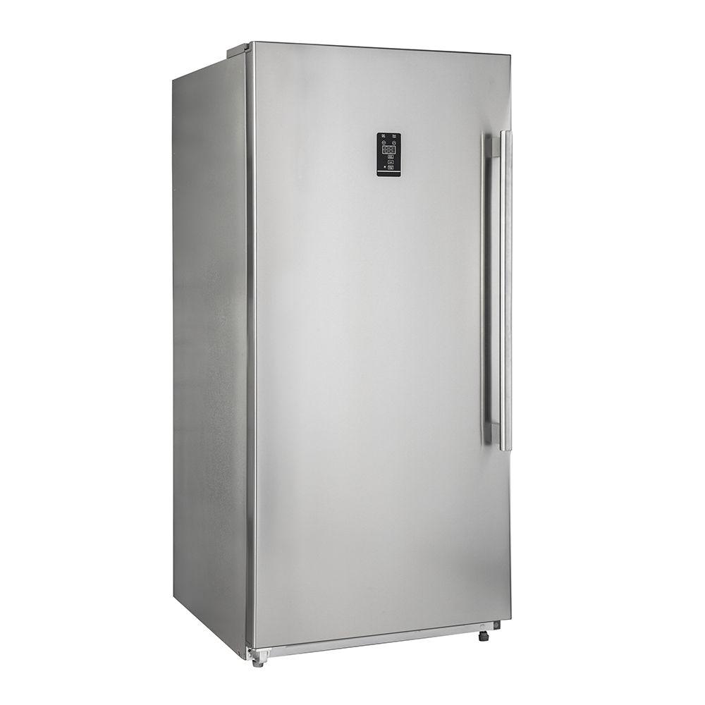 Forno FFFFD193332LS Forno Rizzuto 28" Left Hand Swing Open 13.8 Cu.Ft. Stainless Steel Dual Zone Refrigerator/Freezer