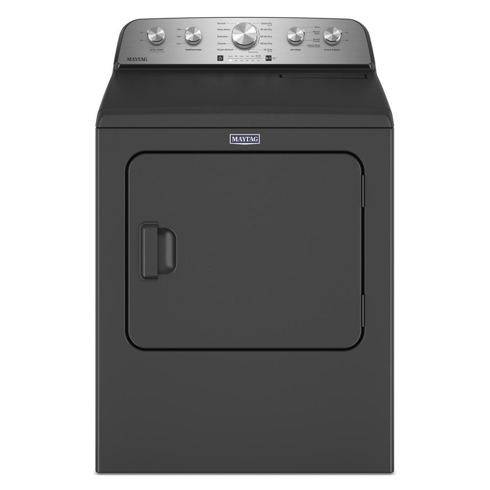 Maytag MED5430PBK Top Load Electric Dryer With Steam-Enhanced Cycles - 7.0 Cu. Ft.