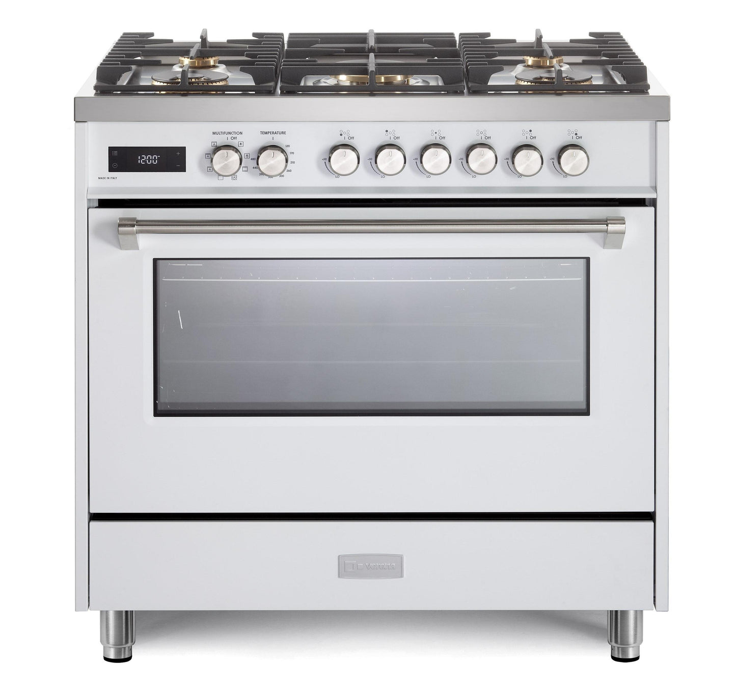 Verona VUFSGE365W Verona Ultima 36" Dual Fuel Range - White