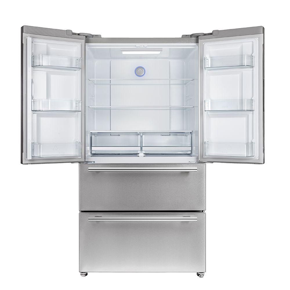 Forno FFRBI182036SB Forno Moena 36" French Door 19.2 Cu.Ft. Stainless Steel Refrigerator