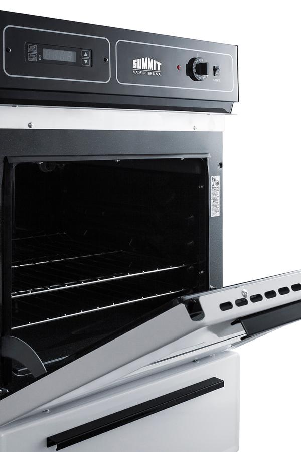 Summit WEM715KW 24" Wide Electric Wall Oven, 115V