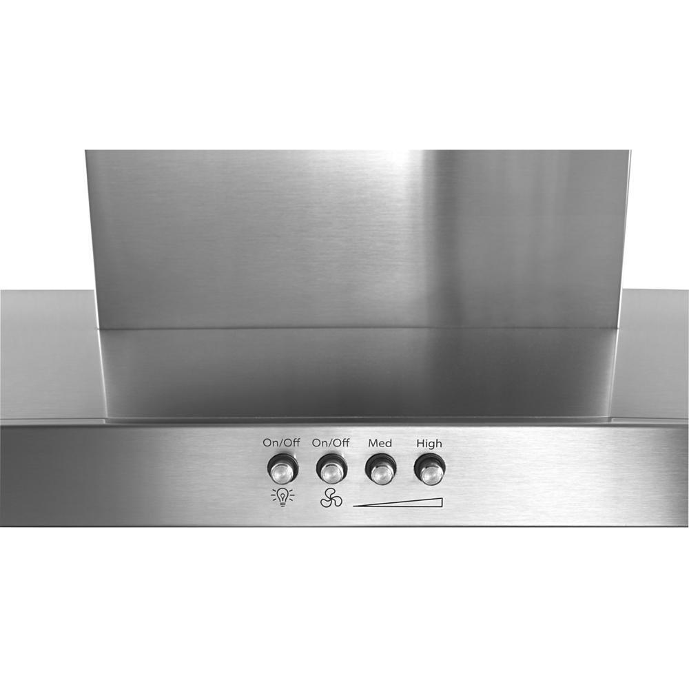 Jennair WVW57UC0FS 30" Stainless Steel Wall Mount Flat Range Hood