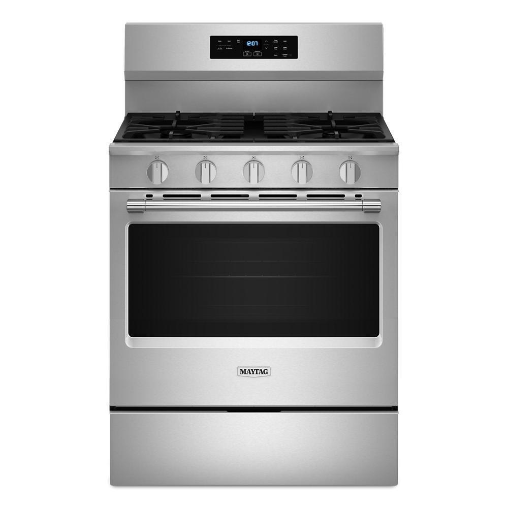 Maytag MFGS6030RZ 30-Inch Wide Gas Range With No Preheat Air Fry And Air Baking - 5.0 Cu. Ft.