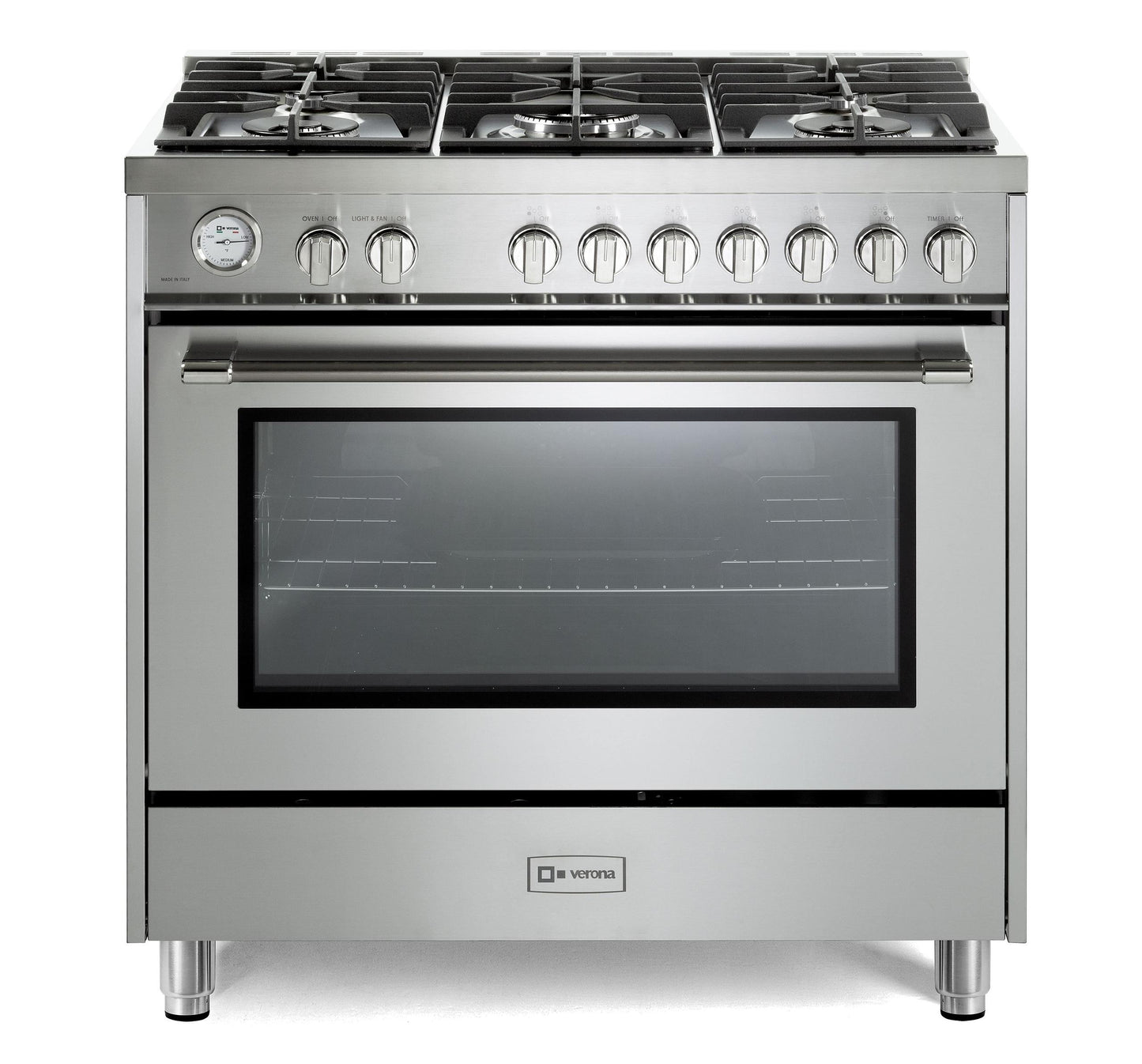 Verona VPRFSGG365SS Verona Prima 36" Gas Range - Stainless Steel