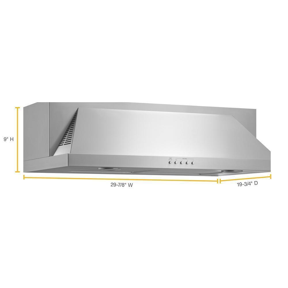 Jennair UXT5530AAS 30" Convertible Under-Cabinet Hood