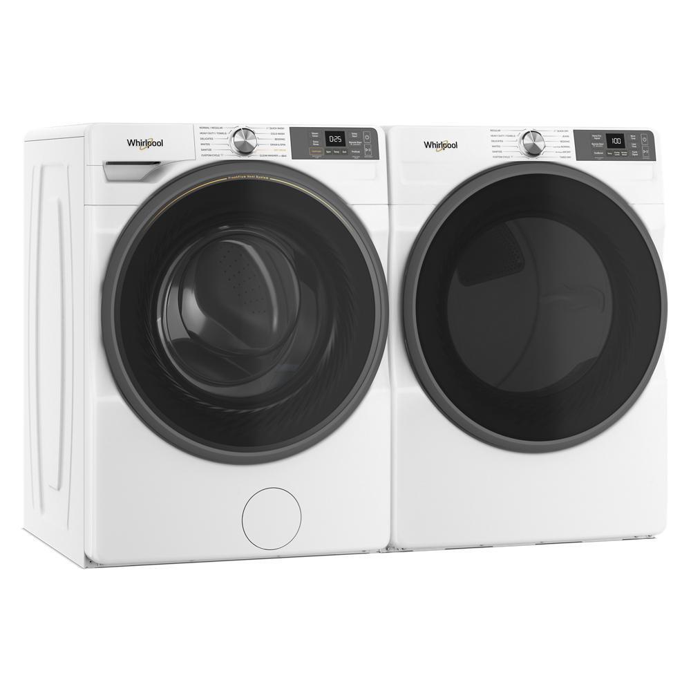 Whirlpool WED5720RW 7.4 Cu. Ft. Smart Front Load Energy Star® Electric Dryer With Wrinkle Shield&#8482; Option