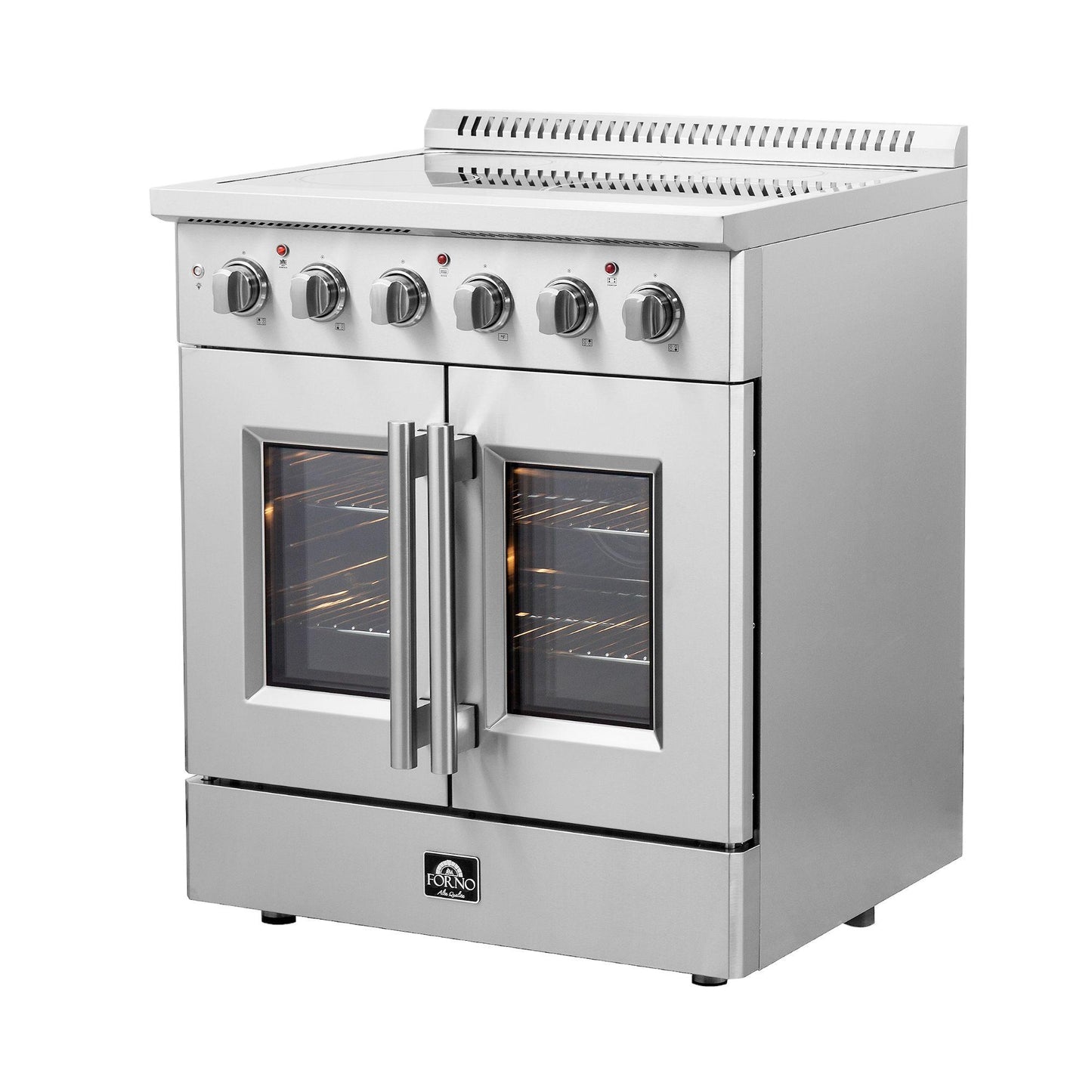 Forno FFSEL691730 Forno Galiano 30" Freestanding French Door Electric Range