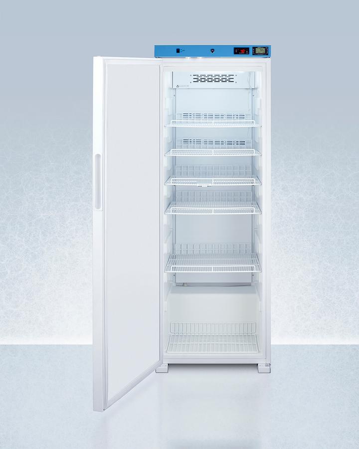 Summit ACR1321WNSF456LHD 24" Wide Upright Healthcare Refrigerator, Certified To Nsf/Ansi 456 Vaccine Storage Standard