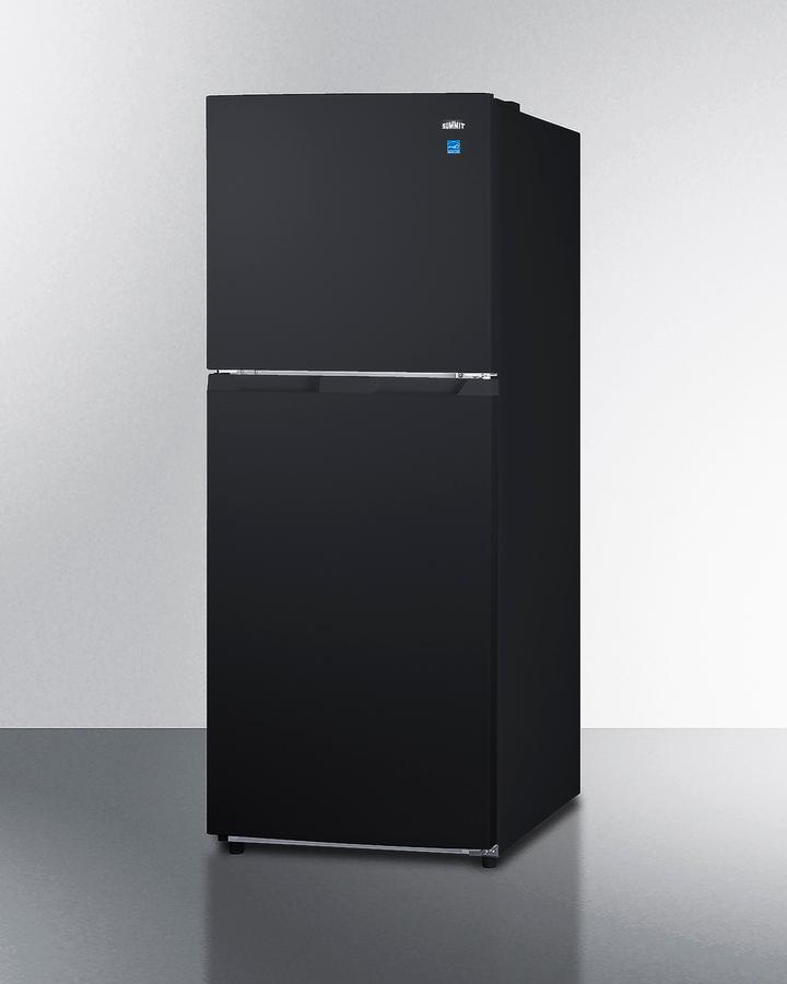 Summit FF1087B 24" Wide Top Mount Refrigerator-Freezer