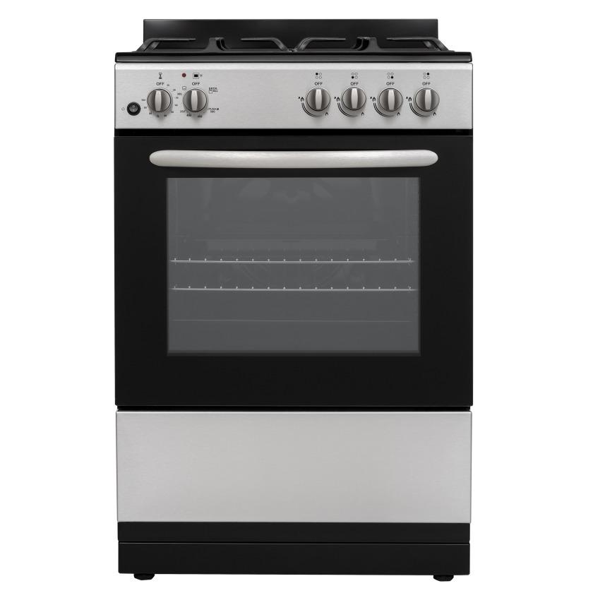 Element Appliance EGR244MCCS Element 2.4 Cu. Ft. 24 Gas Range - Stainless Steel (Egr244Mccs)