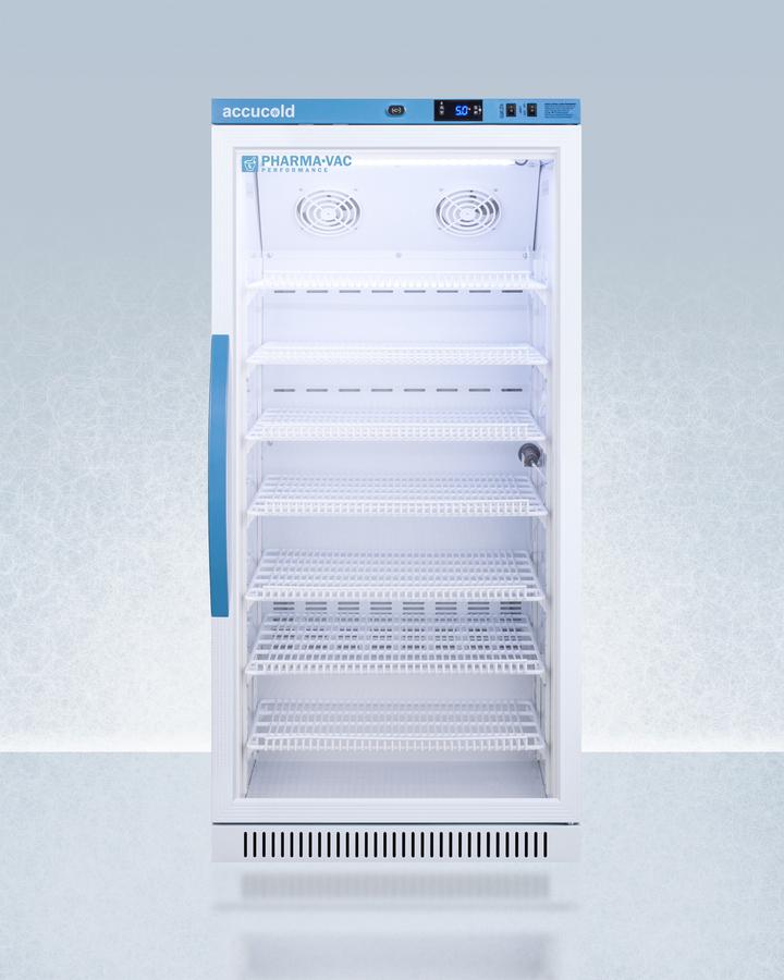 Summit ARG8PV456 8 Cu.Ft. Upright Vaccine Refrigerator, Certified To Nsf/Ansi 456 Vaccine Storage Standard