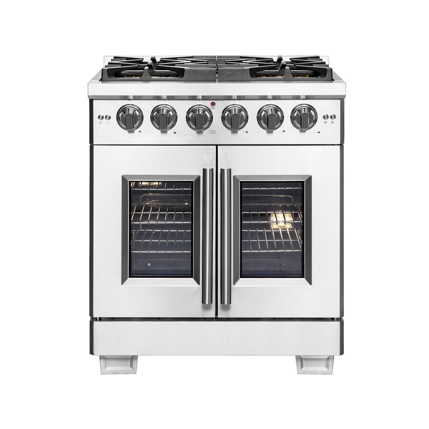 Forno FFSGS646030 Forno Capriasca 30" Freestanding French Door Gas Range