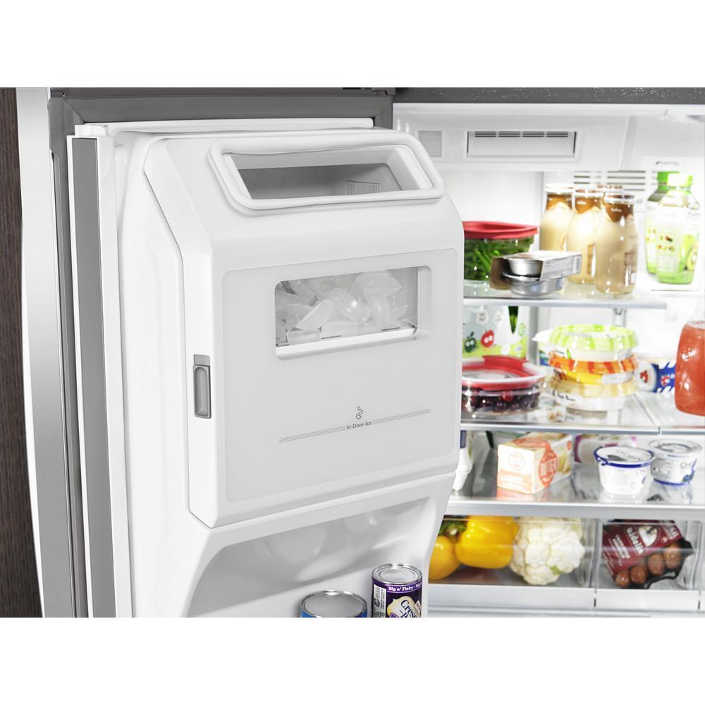 Whirlpool WRMF7736PZ 36-Inch Wide 4 Door Refrigerator With Prep And Store Bins - 26 Cu. Ft.