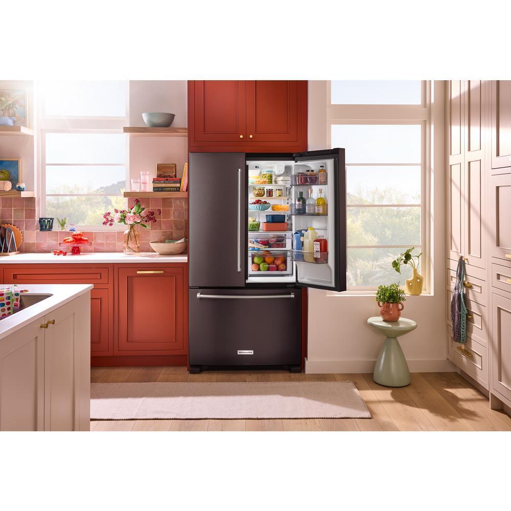 Kitchenaid KRFC136RBS 20 Cu. Ft. 36-Inch Width Counter-Depth French Door Refrigerator With Interior Dispense