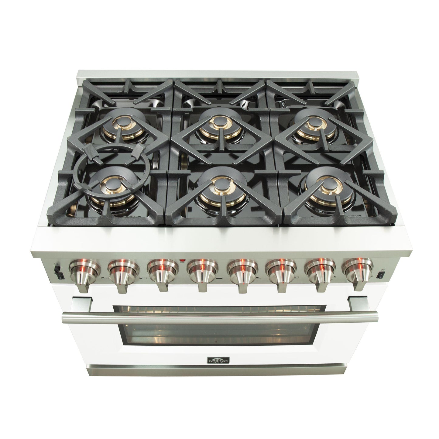 Forno FFSGS618736 Forno Capriasca 36" Freestanding Dual Fuel Range