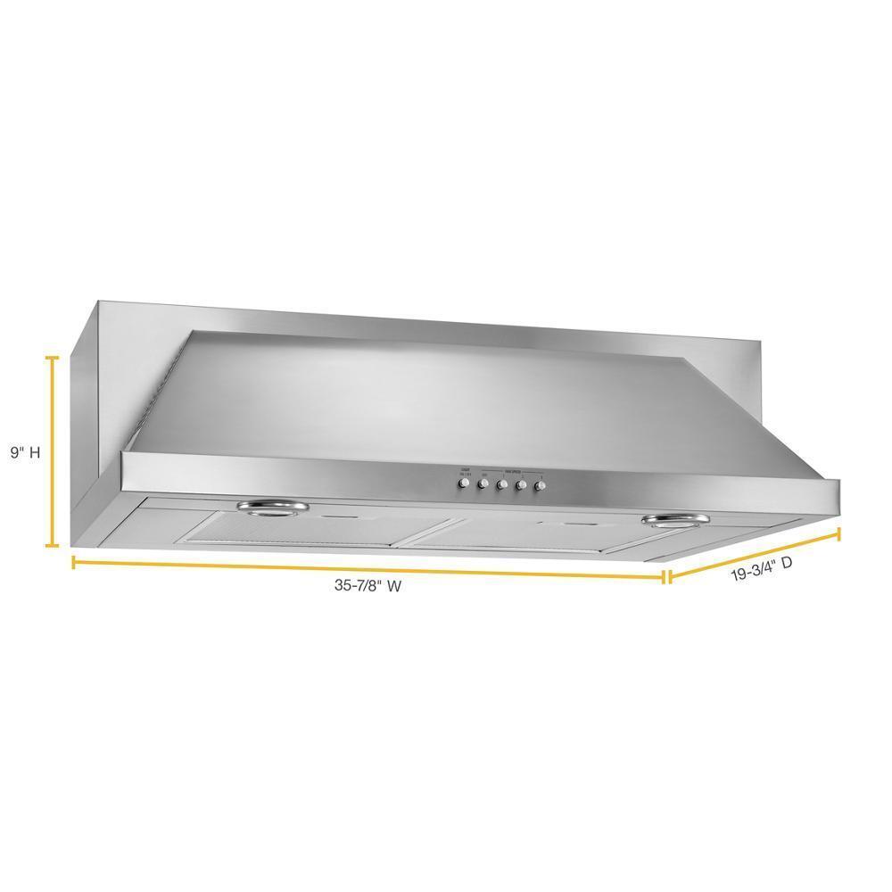 Jennair UXT5536AAS 36" Convertible Under-Cabinet Hood