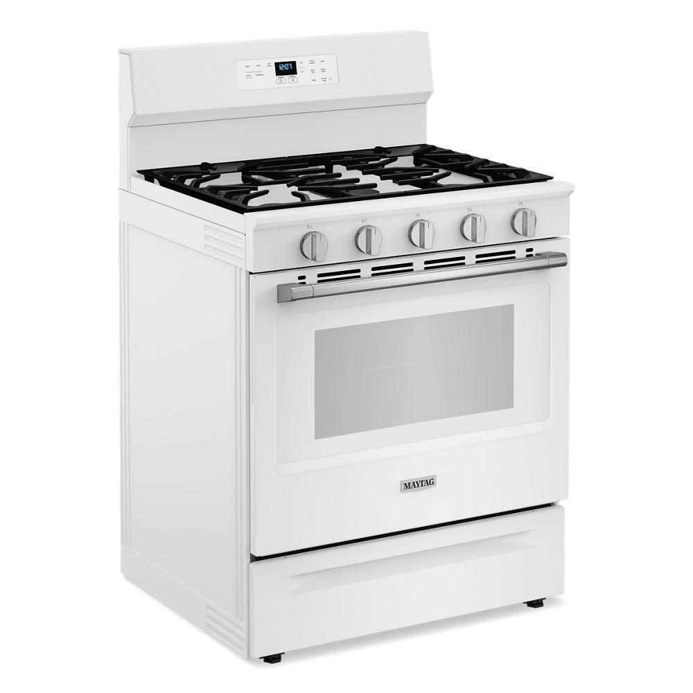 Maytag MFGS6030RW 30-Inch Wide Gas Range With No Preheat Air Fry And Air Baking - 5.0 Cu. Ft.