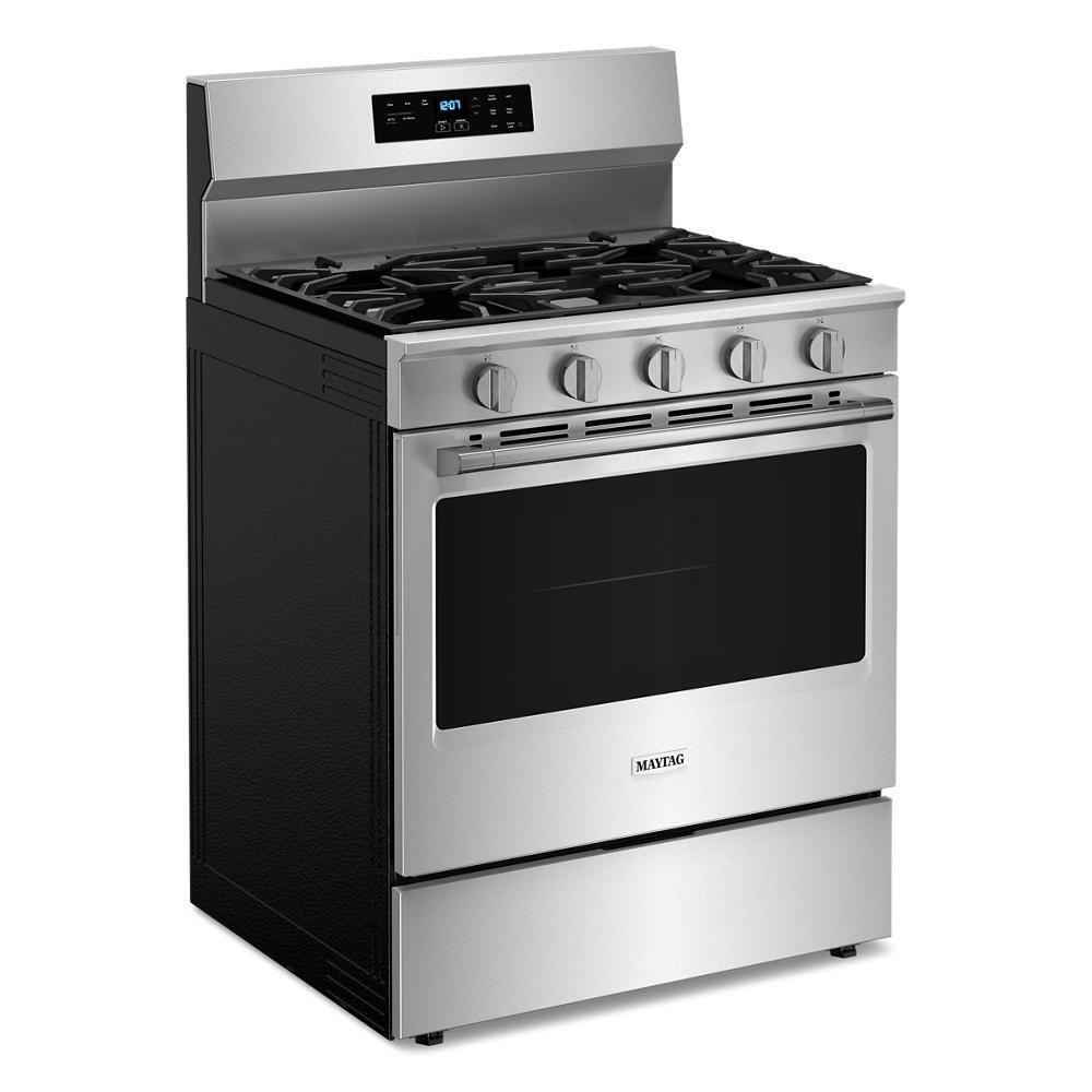 Maytag MFGS6030RZ 30-Inch Wide Gas Range With No Preheat Air Fry And Air Baking - 5.0 Cu. Ft.