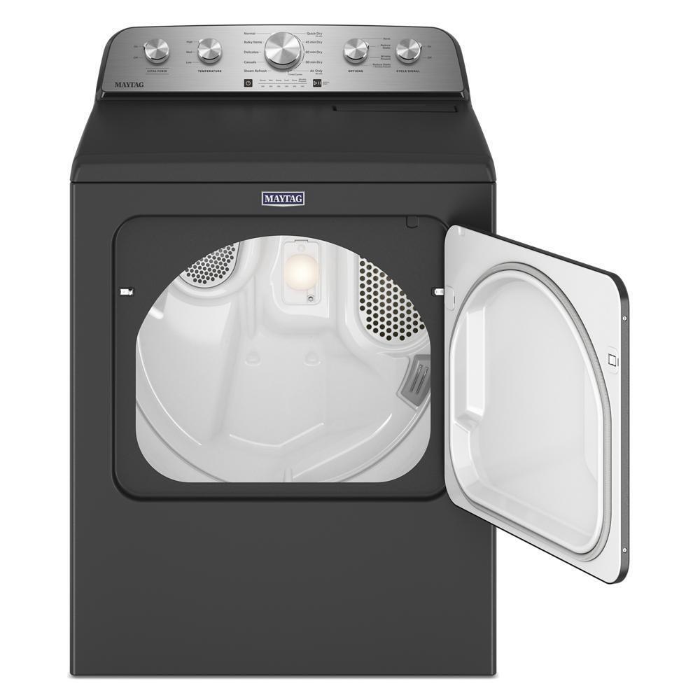 Maytag MED5430PBK Top Load Electric Dryer With Steam-Enhanced Cycles - 7.0 Cu. Ft.