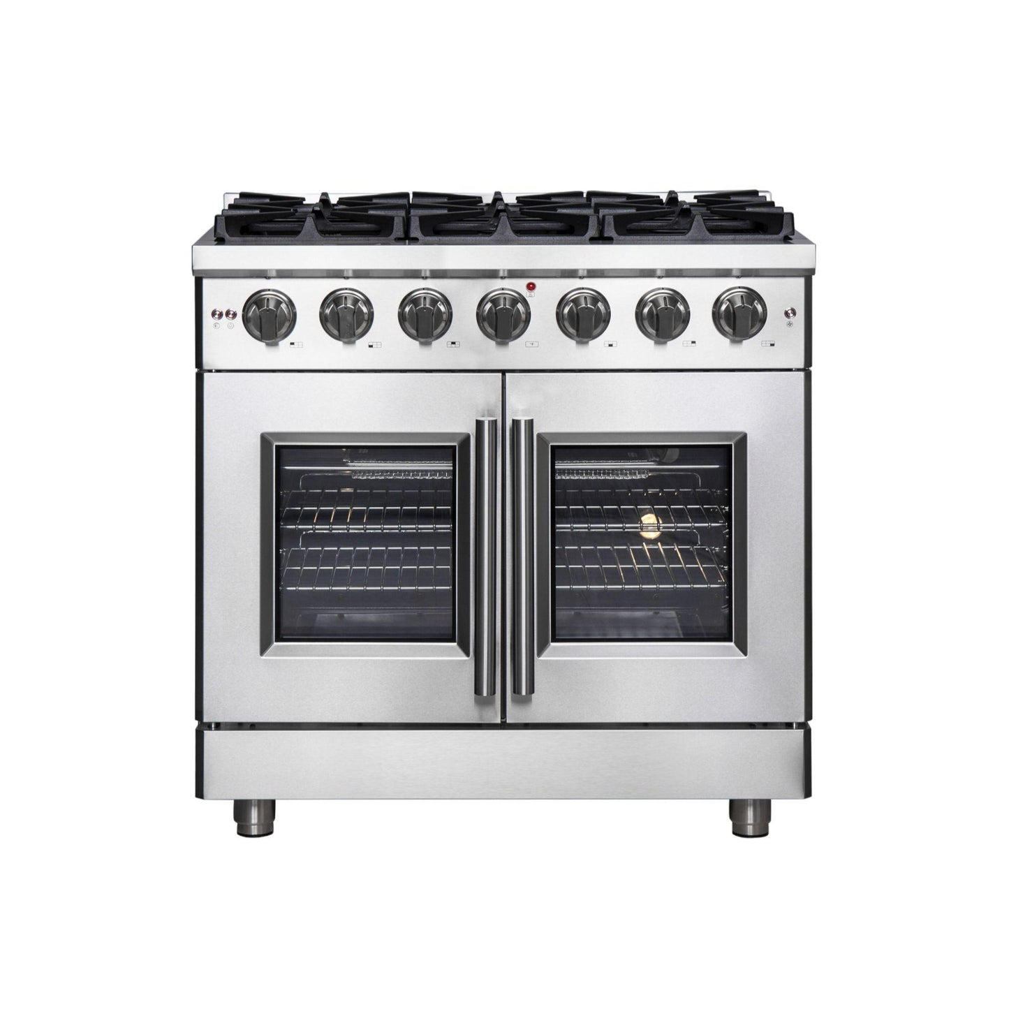 Forno FFSGS643936 Forno Massimo 36" Freestanding French Door Gas Convection Range