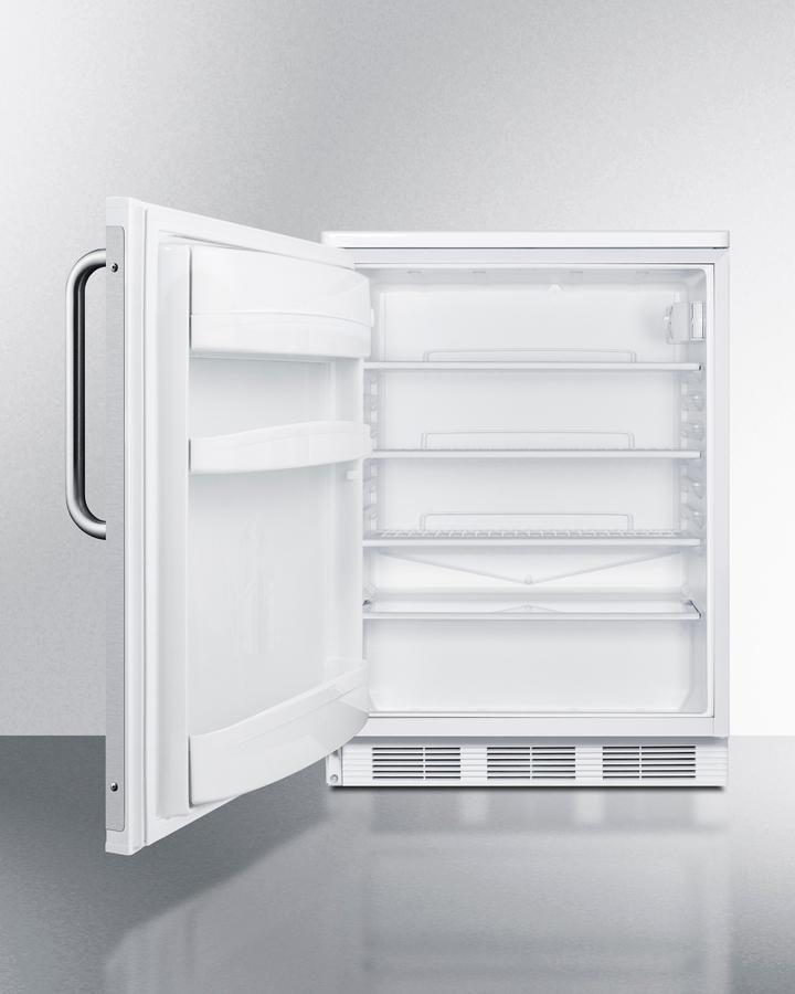 Summit FF6W7BZLHD 24" Wide All-Refrigerator