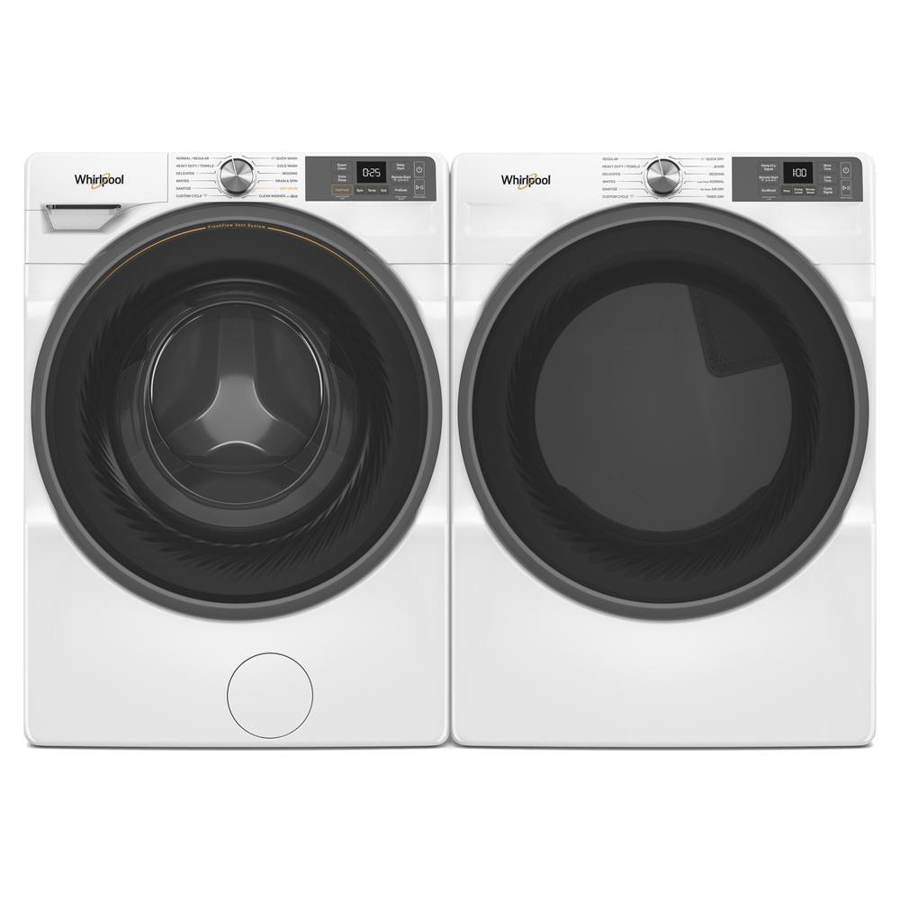 Whirlpool WED5720RW 7.4 Cu. Ft. Smart Front Load Energy Star® Electric Dryer With Wrinkle Shield&#8482; Option