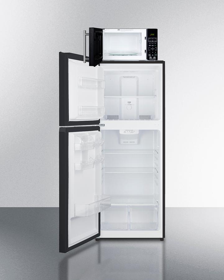 Summit MRF1087BALHD Microwave/Refrigerator-Freezer Combination With Allocator