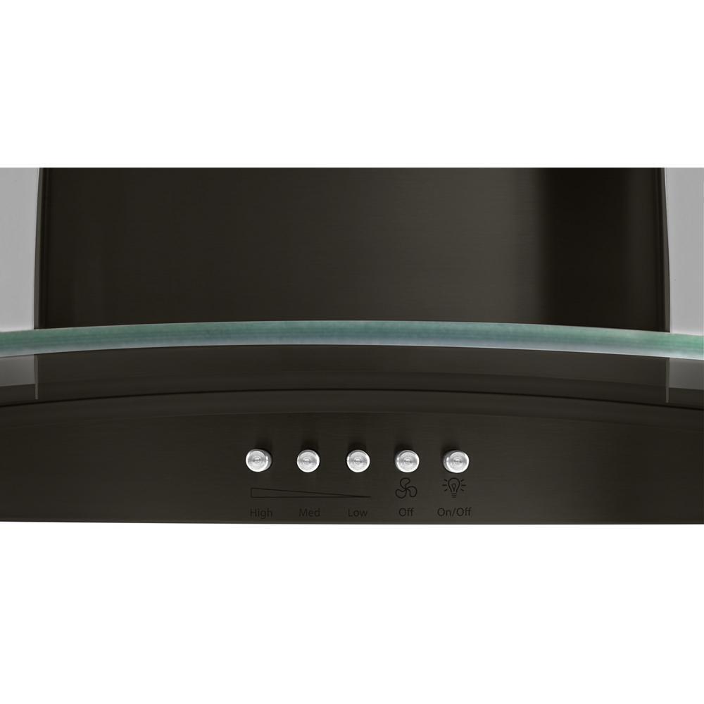 Jennair WVW51UC0HV 30" Concave Glass Wall Mount Range Hood