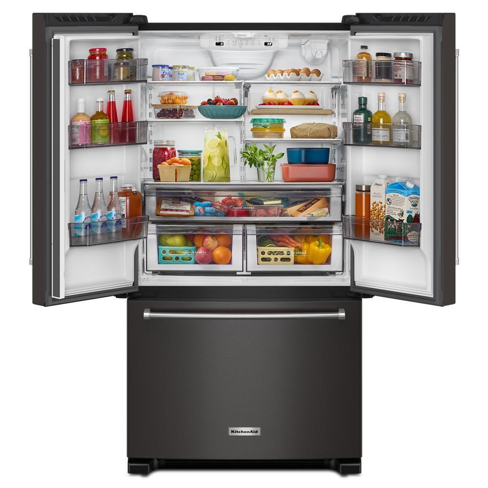 Kitchenaid KRFC136RBS 20 Cu. Ft. 36-Inch Width Counter-Depth French Door Refrigerator With Interior Dispense