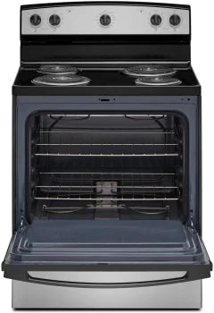 Amana ACR4203MNS Amana® 30-Inch Electric Range With Easy-Clean Glass Door