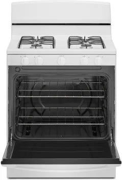 Amana AGR4203MNW Amana® 30-Inch Gas Range With Easy-Clean Glass Door