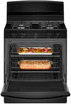 Amana AGR4203MNB Amana® 30-Inch Gas Range With Easy-Clean Glass Door