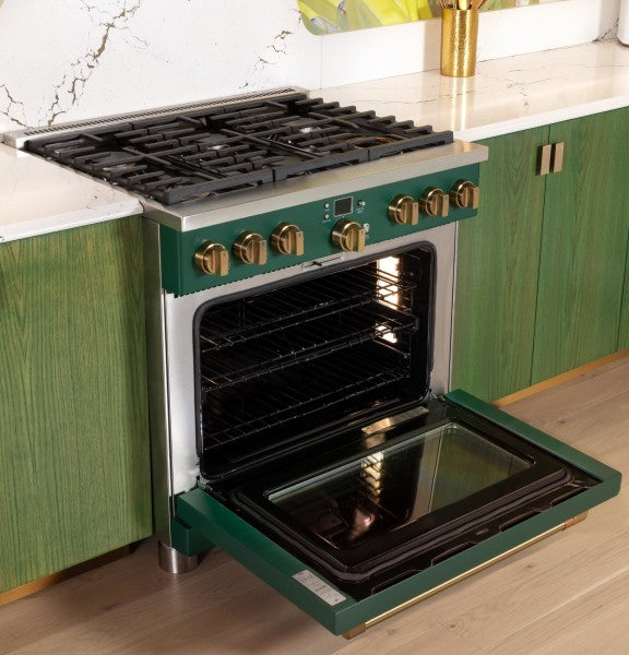 Café™ C2Y366P5TG2 Café™ 36" Smart Dual-Fuel Commercial-Style Range with 6 Burners (Natural Gas)