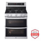 Lg LDGL6924S 6.9 Cu. Ft. Smart Gas Double Oven Freestanding Range With Probake Convection® And Air Fry