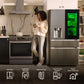 Lg LF29S8365S 29 Cu. Ft. Smart Instaview® Door-In-Door® Standard-Depth Max™ 4-Door French Door Refrigerator With Mycolor™