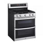 Lg LDGL6924S 6.9 Cu. Ft. Smart Gas Double Oven Freestanding Range With Probake Convection® And Air Fry