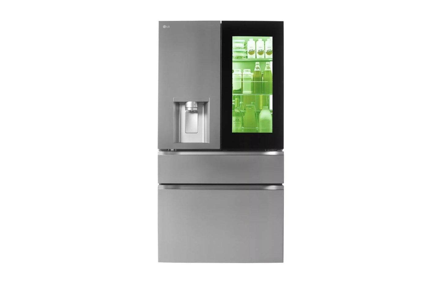 Lg LF29S8365S 29 Cu. Ft. Smart Instaview® Door-In-Door® Standard-Depth Max&#8482; 4-Door French Door Refrigerator With Mycolor&#8482;