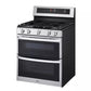 Lg LDGL6924S 6.9 Cu. Ft. Smart Gas Double Oven Freestanding Range With Probake Convection® And Air Fry