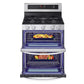 Lg LDGL6924S 6.9 Cu. Ft. Smart Gas Double Oven Freestanding Range With Probake Convection® And Air Fry