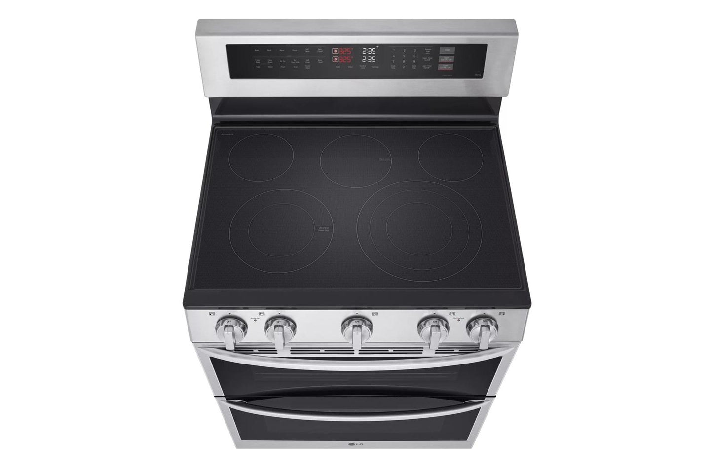 Lg LDEL7324SE 7.3 Cu. Ft. Smart Electric Double Oven Freestanding Range With Probake Convection® And Air Fry