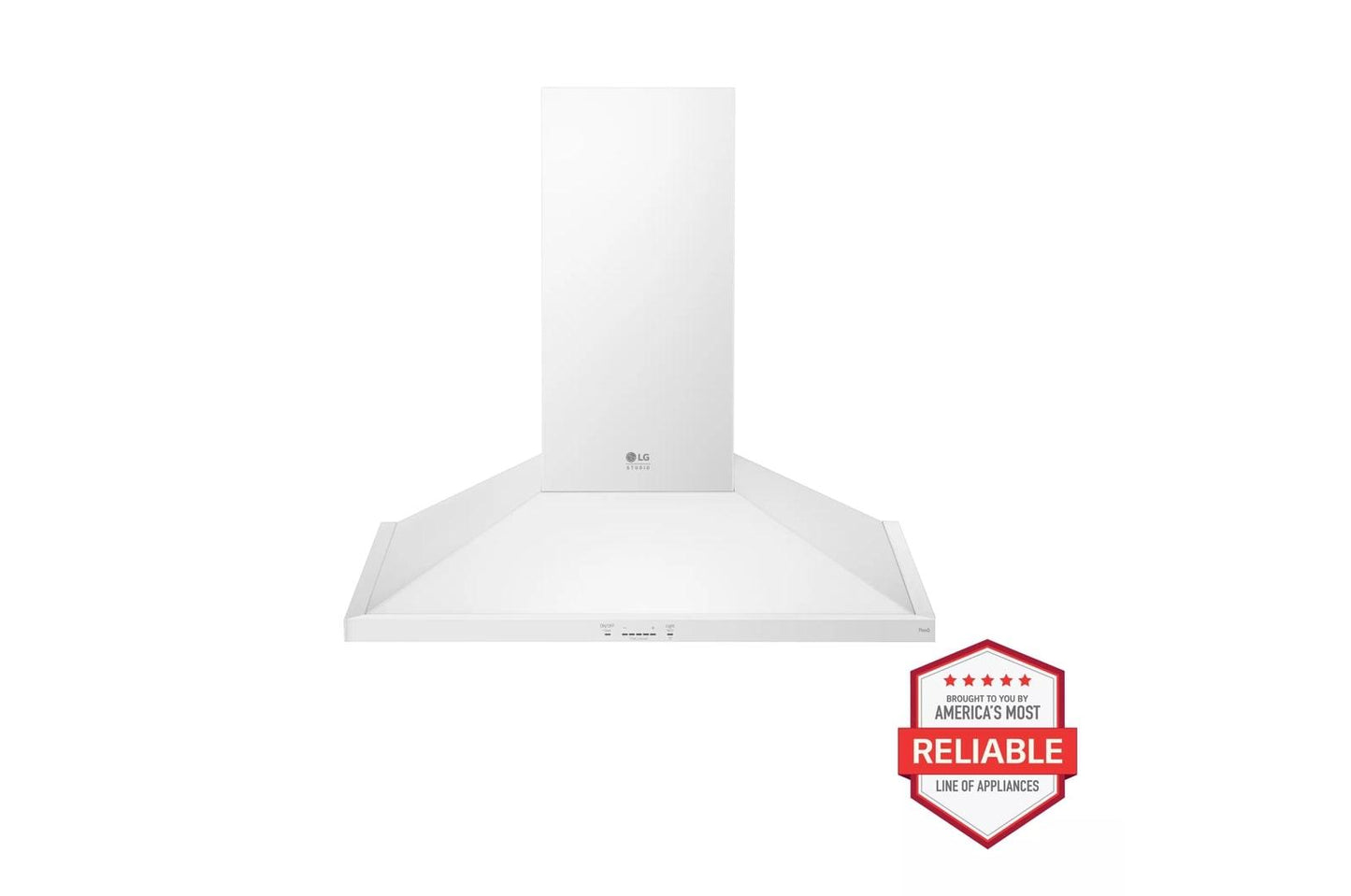 Lg LSHD3680N Lg Studio, 36" Chimney Style Hood, Essence White