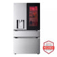 Lg LF29S8365S 29 Cu. Ft. Smart Instaview® Door-In-Door® Standard-Depth Max™ 4-Door French Door Refrigerator With Mycolor™