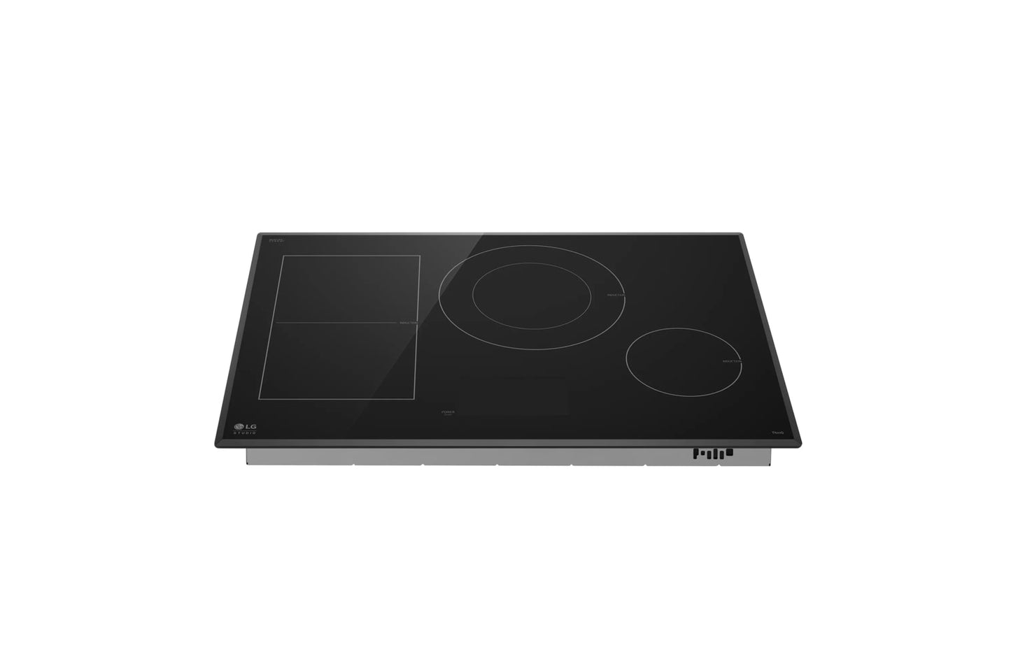 Lg CBIS3018BE Lg Studio 30" Induction Cooktop With 4 Burners And Flexible Cooking Zone